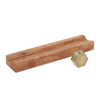 Porte-encens Paramita - Hexagone en bronze
